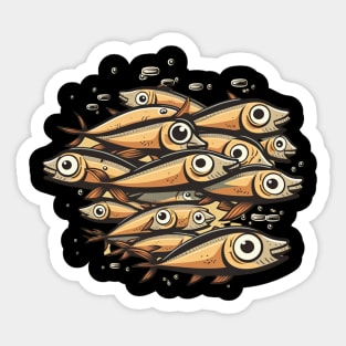 anchovies Sticker